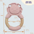 PREMIUM Baby Teething Toys, Silicone Teether for Pain Relief, Cooling Gum Chew Toy, BPA Free, Lion