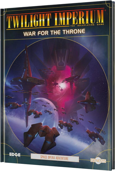 Genesys Roleplaying Game War for The Throne SOURCEBOOK - Epic Space Adventure for Kids & Adults