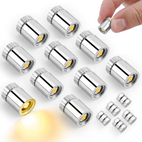 BTFO 10pcs Miniature Led Lights, Tiny Small Led Lights Battery Powered Balloon Mini