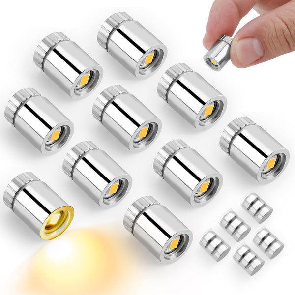 BTFO 10pcs Miniature Led Lights, Tiny Small Led Lights Battery Powered Balloon Mini