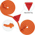 X XBEN Tug of War Rope with Flag for Kids, Teens, and Adults, Soft Cotton Rope for Team Building Activities