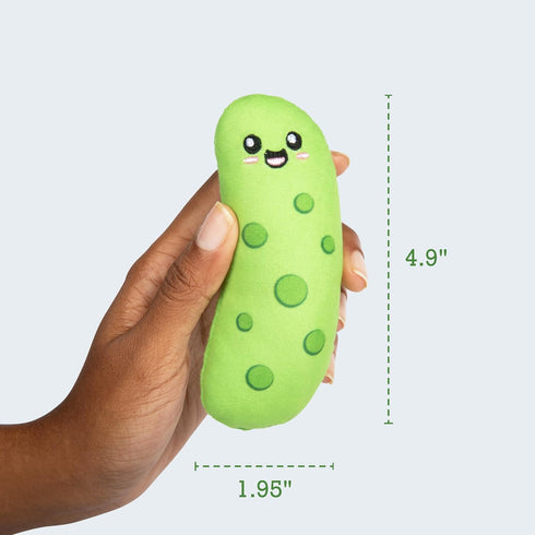 5 Emotional Support Pickles by Relatable, Cuddly Stuffed Animals and Toys, Squishy Toys and Plushies, Perfect Funny