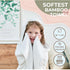Cozy 600 35 35 Munich Blue Baby Bath Hooded Towel for Boys and Girls - Soft and Baby Towel with Cute Bear Ears