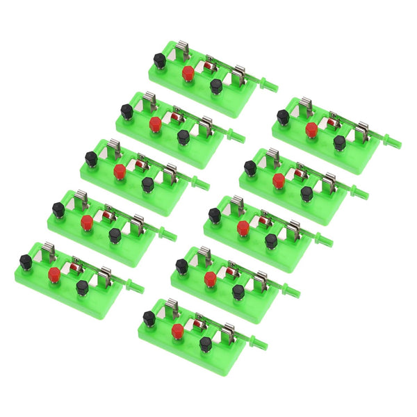 PATIKIL Knife Switches, 10 Pcs Single Pole Double Throw Switch DIY Electronic Kits