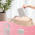 WOOWME 30 Packaged Pcs Disposable Bibs, Individually with Catcher and Leakproof Liner for Toddler Feeding, Baby Travel