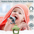 3 Pack Baby Teether Teething Toys for Babies 0-6 Months, Silicone Anti Dropping Hand Teether Pacifiers