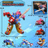 5 1 6 7 8 9 10 Wenbeier in Car Robot Toys for Kids Vehicles Action Figure Deformation Toys Include Go Kart Motorcycle