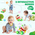 BAYSING 6-12-18 1 7 8 9 10 1st Baby Toys Months, Musical Cow Toys for Year Old Boy Girl, Crawling Walking Infant Toy