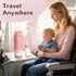 harringron 2 Pack 22oz 24 Portable Bottle Cooler for Breastmilk Travel Breastmilk Cooler Reusable Portable Chiller