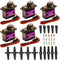 5pack MG90S Servo Motor, Mini 9G MG90S Micro Servo Metal Geared Motor for Arduino RC Controls