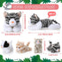 5 Mommy 4 Skylety Pieces Cat Stuffed Animal with Babies Inside Belly Plush Cat Pregnant Kitty with Cute Fluffy Stuffed