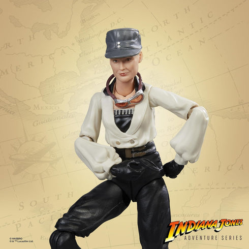 Indiana Jones and The Last Crusade Adventure Series Dr. Elsa Schneider Action Figure, 6-inch for Kids