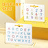 Set GAMENOTE Double Sided Magnetic Letter & Number Board - Alphabet & Numbers Tracing Board for Toddlers, ABC Uppercase