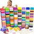 169 120 Pcs Air Dry Clay Colors Modeling Model Magic Clay for DIY Molding Starter Kit with Sculpting Tools,Ultra Light