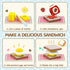 1-3 1 2 3, 2-4 Airlab Play Kitchen Accessories Toddlers Wooden Pop-up Toaster Toy Play Food Kids Age Bread, Butter
