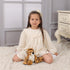 Apricot Lamb Toys Plush Classic Tiger Stuffed Animal Soft Cuddly Perfect for Child (Yellow Tiger, 8 Inches)