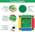 WUAGNCK 2-4 Shut The Box Game Wooden with Dice, Player Math Strategy Game for Adults Kids - Close The Box Board Number