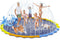 Instraella Splash Pad for Kids and Dogs, 124in Non-Slip Sprinkler Mat 0.5mm