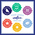 1000 23" 23" eeBoo Piece Puzzle - Seasons in Kyoto Jigsaw Puzzle for Adults, Square x Made with Recycled Board