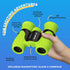 Promora Binoculars for Kids, Set with Magnifying Glass & Compass, Purple, for Ages 3-12