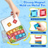 LeagoEra Set 48 3-12 Magnetic Tiles Magnetic Blocks Building Toy: Portable Mini Magnetic Tiles Travel Pieces Montessori