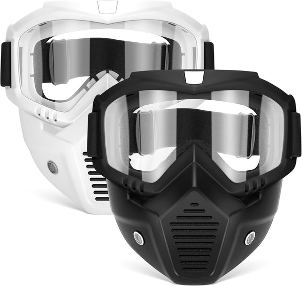 POKONBOY Detachable Masks, Tactical Mask with Goggles for Nerf Rival Blasters, Compatible with Apollo, Zeus, Khaos