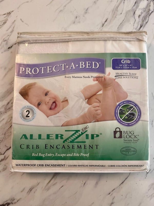 Generic Crib Mattress Protector: Waterproof, Dust Mites, BedBugs,
