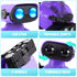 Rechargeable Emo Robot Toy, Remote Control Robot with Auto-Demonstration, Smart Robot Gift for Kids Age 3+ Purple