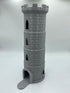 HAUTICO Collapsing Dice Tower and Little Town Houses Scene - Terrain Scenery for 20-28mm Miniatures Wargame, D&D Table