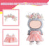 GDLSYLGHY 4-7In Elegant Doll Clothing for Labubu Accessories, Premium Doll Outfits for Dolls, Optimal for Dolls
