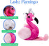 The Petting Zoo Lash'z Flamingo Stuffed Animal, 14 inches Plush Toy for Girls