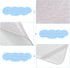 SyXIOP 28" 52" Pink Cooling Baby Crib Mattress Cover x Ultra Soft Crib Padding for Sides for Baby&Toddler