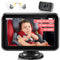 Itomoro Baby Car Camera, 4.3'' 1080P Night Vision Car Baby Mirror with