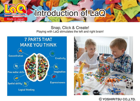 LaQ Insect World Mini Mantis | 64 Pieces | Creative, Educational Construction Toy Block | Age 5+ | Made in Japan