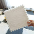 10pcs Decoration(11.8x11.8in, Plush Puzzle Foam Floor Mat, Soft Fluffy Interlocking Square Foam Tiles Area Rugs Carpet
