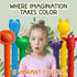 6 4-8 TinyGeeks Animal Shaped Crayons - Non Toxic Crayons for Toddlers - Washable - Perfect for Kids Ages - Easy