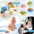 4PCS Press and Go Animal Toy Cars for Toddlers 1-3, Spaceship 1 Year Old Boy Toys, First Birthday Gift for 1 Year Old