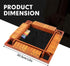 1-4 12 TooyBing Upgraded Players Shut The Box Dice Game, Wooden Board Table Family Game for Kids and Adults with Dice