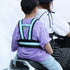 ljhnba Child Motorcycle Harness Baby for Carrier for Seat Adjustable Breathable for Kids Attached to Ad