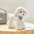 Athoinsu Realistic White Poodle Puppy Stuffed Animal Soft Adorable Hugging Puppy Dog Plush Toy Children's Day Holiday Birthday for Toddler Kids, 12"