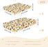 Bseiialft 52 28 Abstract Leopard Print Crib Sheets for Boys Girls Soft and Breathable Cotton Baby Sheets for Standard