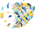 Laurence King 300 Piece Cluster Puzzle - 299 Fish (and a Diver)