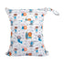 babygoal Wet Dry Bags for Baby Cloth Diapers, 3 Pack Washable Travel Bags for Beach, Pool, Gym with Two Zippered Pockets
