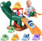 CRATIVWOOD Toddler Toys for 1 2 Year Old Boys Educational Dinosaur Slide Toys