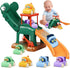 CRATIVWOOD Toddler Toys for 1 2 Year Old Boys Educational Dinosaur Slide Toys
