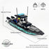 JQARCH Sets, 6+, Speed Boat & Ships Building Blocks Coast Guard Ship, City yaht