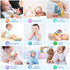 Bloobloomax Baby Rattles Toys for 0-12 Month, Infant Girl Boy Toys Set with Wrist Rattle Socks
