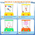 Gejoy 4 Pieces Handheld Water Games, Mini Retro Ring Toss Game for Kids Birthday Party Favor (Classic Style)