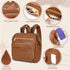 Backpack 12 Bag,2 Omanmoli Small Diaper Bag Mini Diaper Bag Leather Diaper Bag With Pockets Baby Travel Insulated