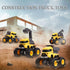 3-8, 4 Pack Construction Truck Toys, Push and Go Toy Trucks for Toddlers Kids Age Friction Powered Car Toys Include